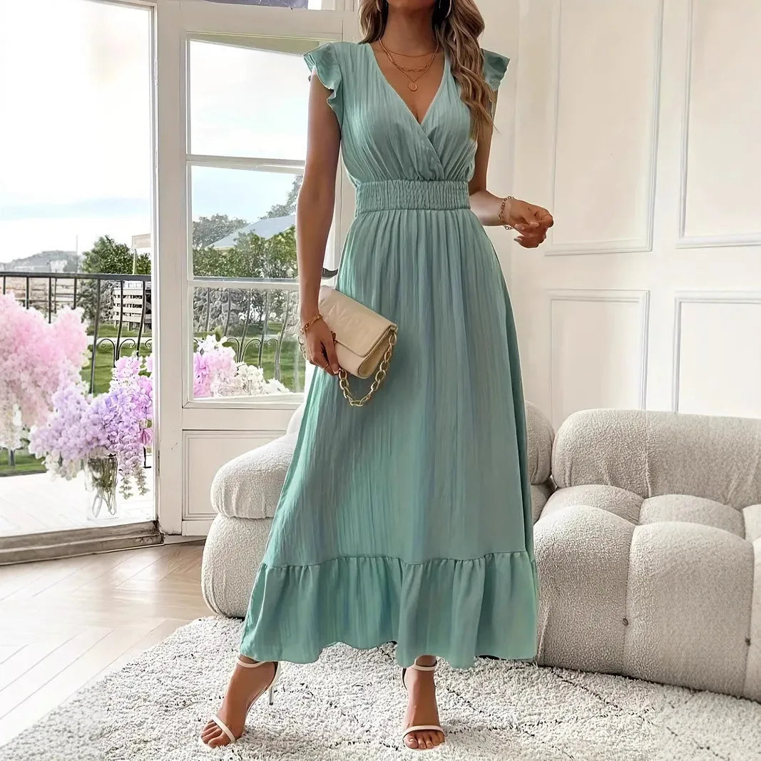 Diana | Romantic and Elegant Maxi Dress 0