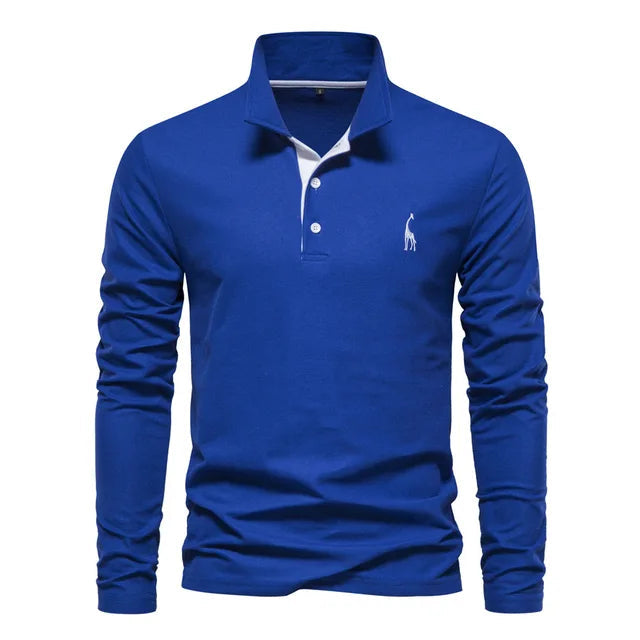 Dorian | Long Sleeve Polo Shirt – Timeless, Comfortable & Versatile 12