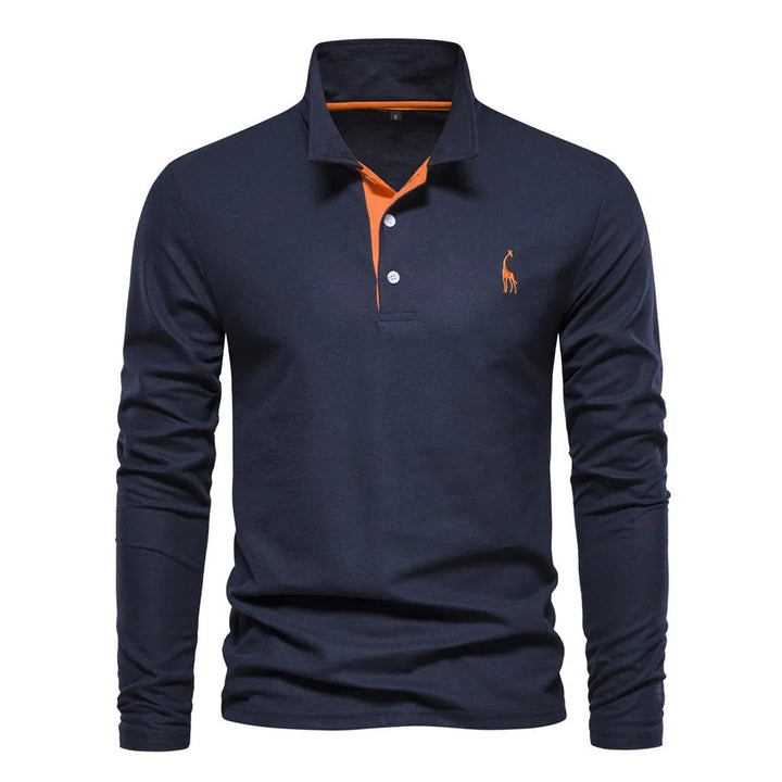 Dorian | Long Sleeve Polo Shirt – Timeless, Comfortable & Versatile 2