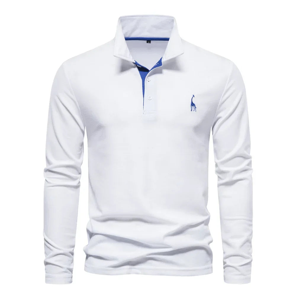 Dorian | Long Sleeve Polo Shirt – Timeless, Comfortable & Versatile 6