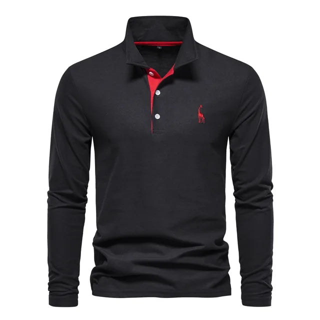 Dorian | Long Sleeve Polo Shirt – Timeless, Comfortable & Versatile 7