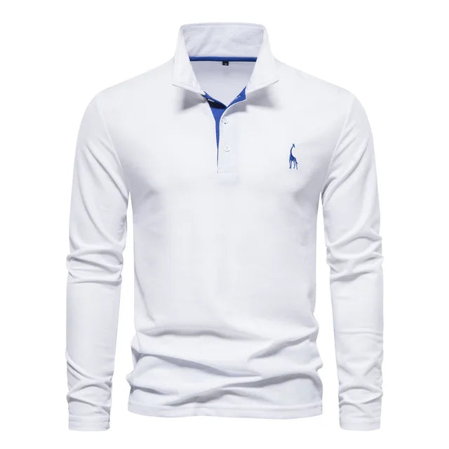 Dorian | Long Sleeve Polo Shirt – Timeless, Comfortable & Versatile 8