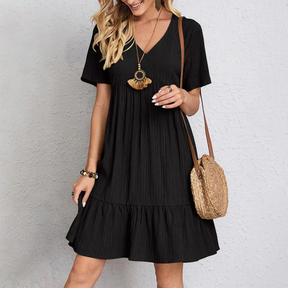 Doutzen | Airy Pleated Summer Dress for Women 9
