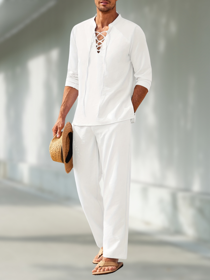 Dylan | Men’s Pajama Set – Lightweight, Casual & Comfortable 0