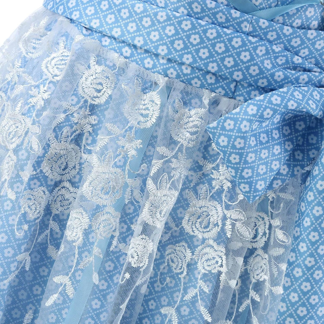 Eleanor | Embroidered Lace Apron Traditional Dirndl Dress 3
