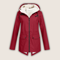 Eleanor | Waterproof Hooded Outdoor Rain Jacket