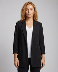 Marivelle | Eleganter langer Blazer für Damen
