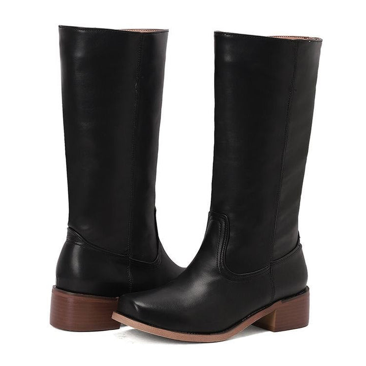 Elena | Stylish And Versatile Mid-Calf Platform Boots 3
