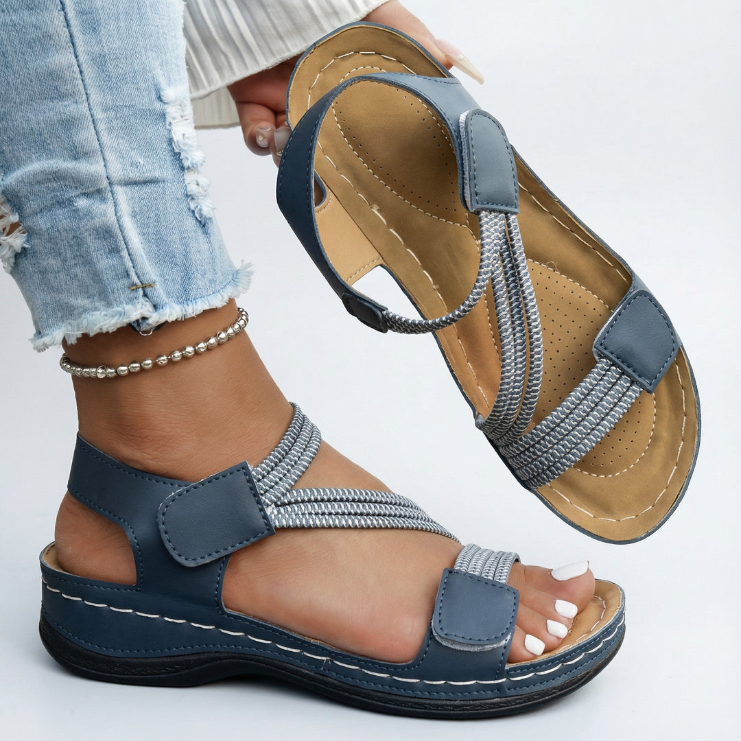Elena | Supportive And Cushioned Orthopedic Sandals 0
