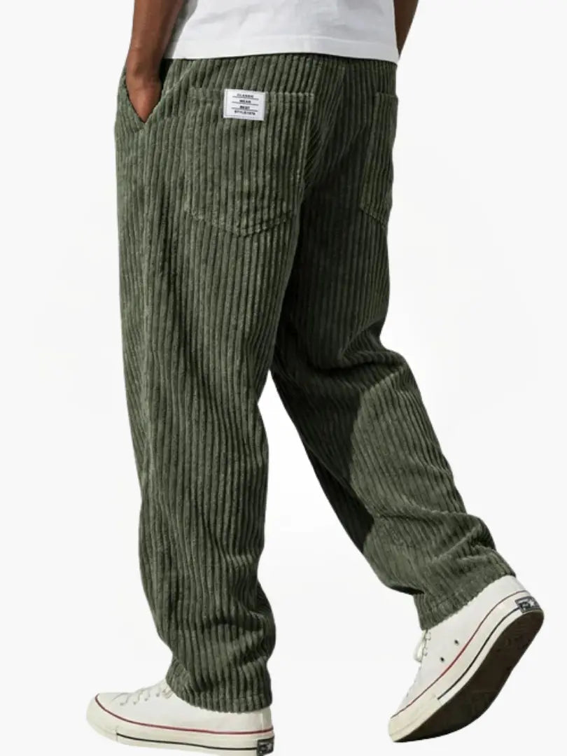 Elias | Premium and Relaxed Men Corduroy Trousers 8