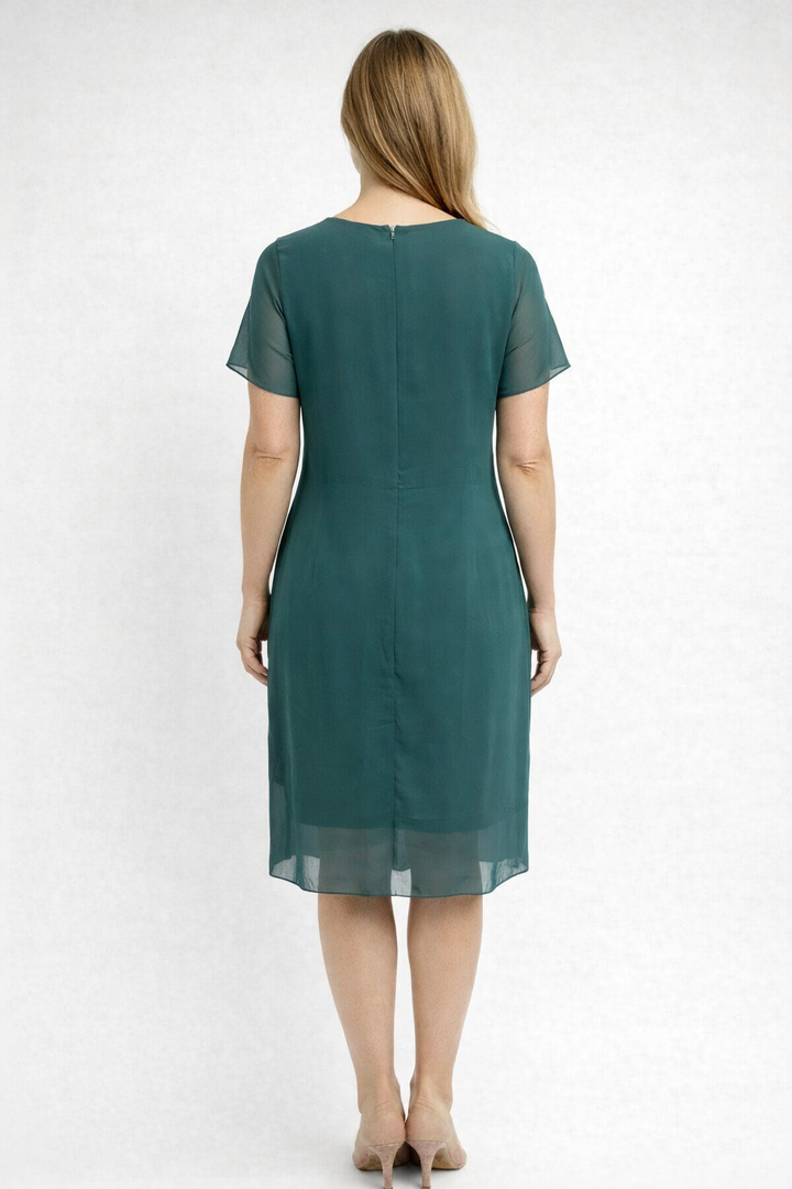 Elise | Elegant Multi-Layered Asymmetrical Cocktail Dress 2