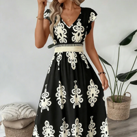 Eliana | Elegante abito midi stampato