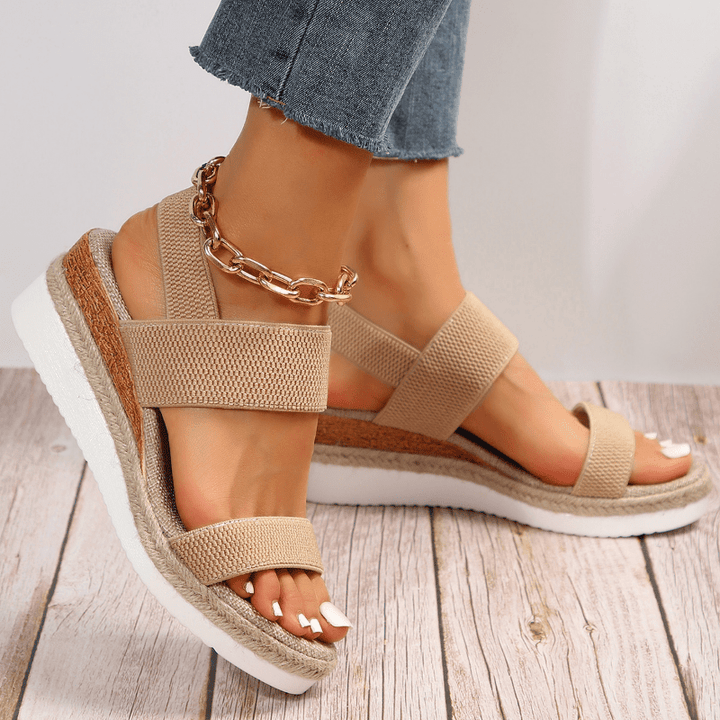 Eliza | Lightweight Platform Comfort Sandals 0