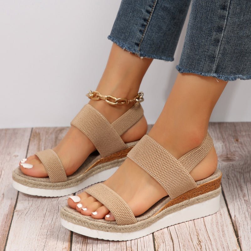 Eliza | Lightweight Platform Comfort Sandals 1