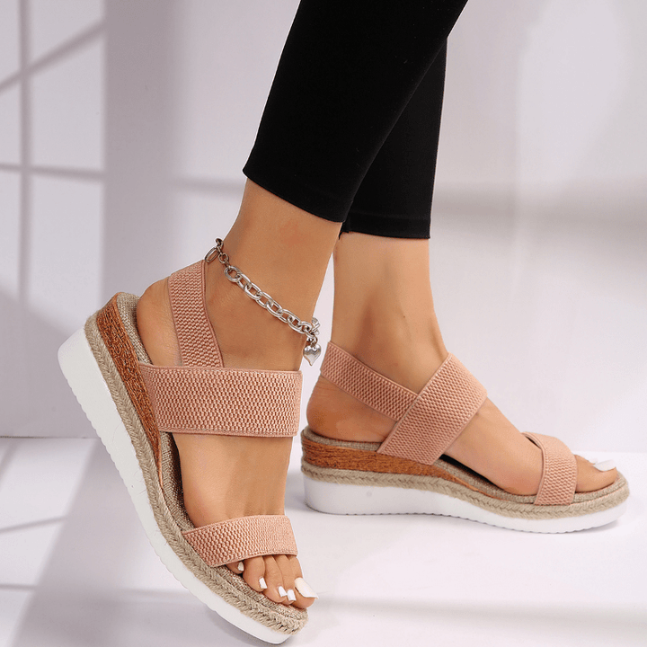 Eliza | Lightweight Platform Comfort Sandals 2