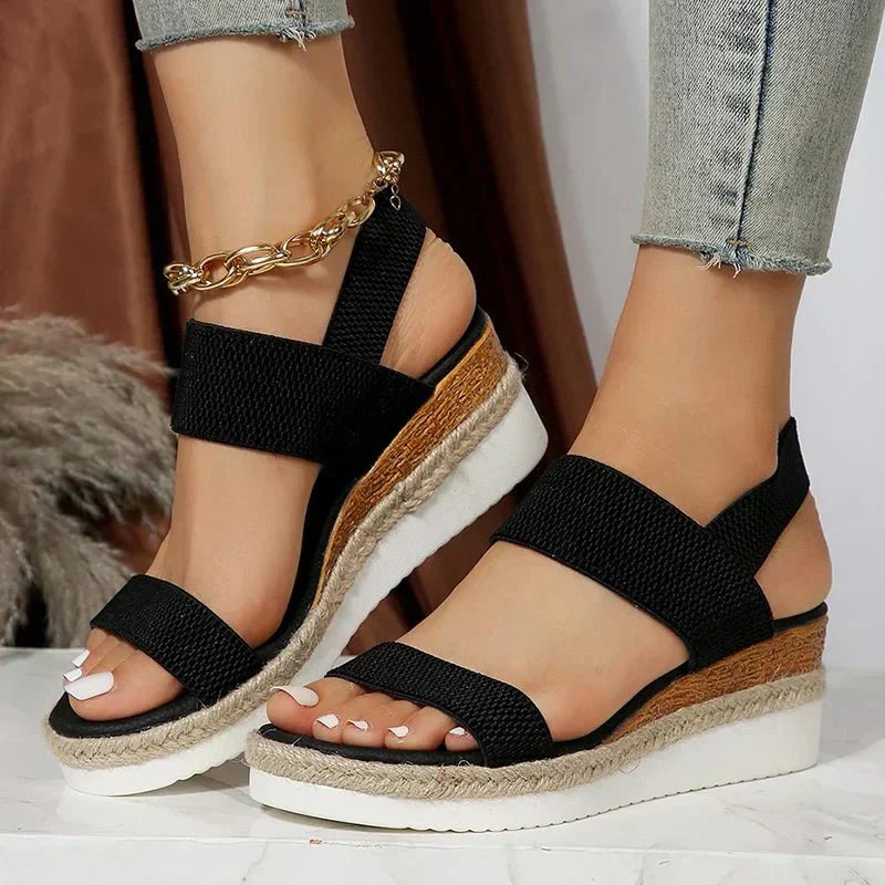 Eliza | Lightweight Platform Comfort Sandals 4