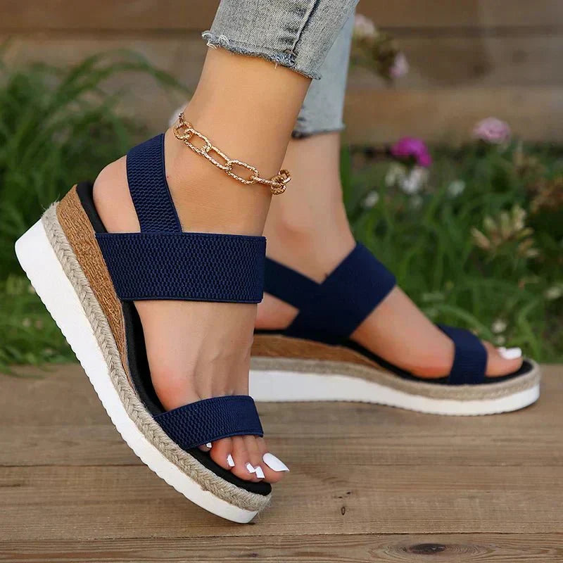 Eliza | Lightweight Platform Comfort Sandals 6