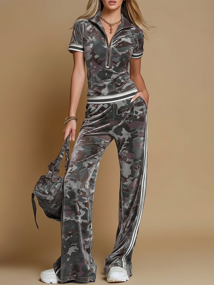 Elizabeth | Edgy and Comfortable Two-Piece Set 1