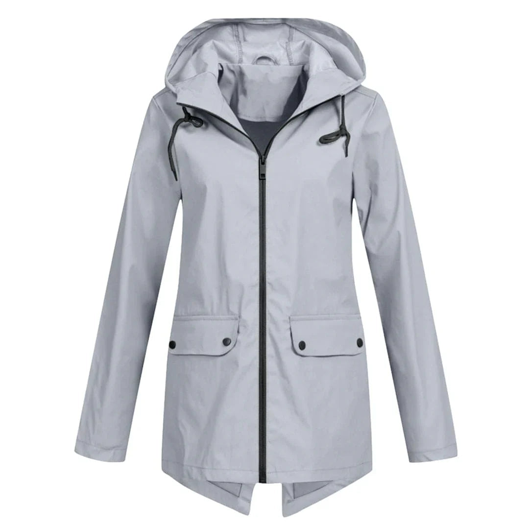 Elowen | Long And Comfortable Hooded Jacket 0