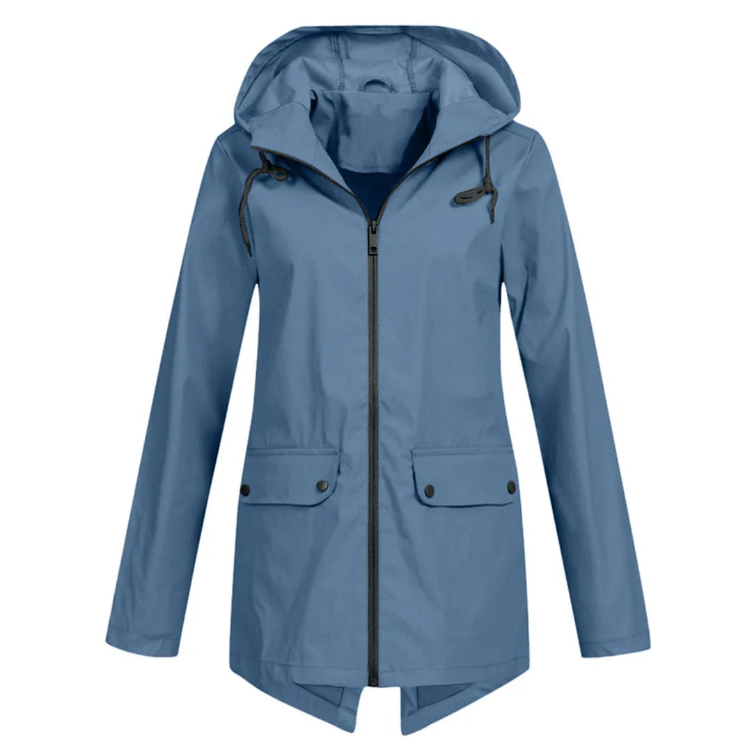 Elowen | Long And Comfortable Hooded Jacket 1