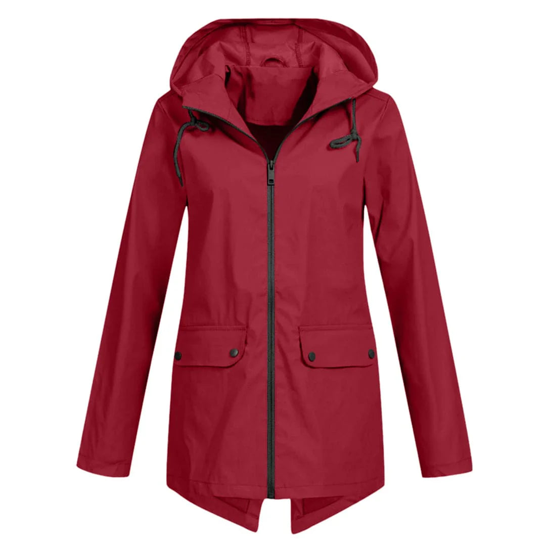 Elowen | Long And Comfortable Hooded Jacket 10