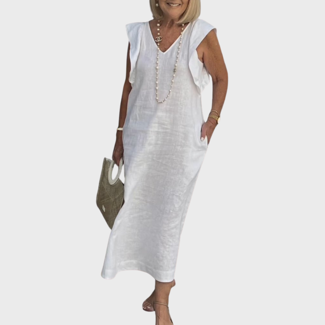 Elsie | Elegant & Comfortable Women's Sleeveless Maxi Dress 0
