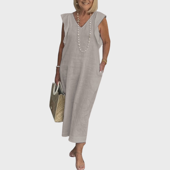 Elsie | Elegant & Comfortable Women's Sleeveless Maxi Dress 8