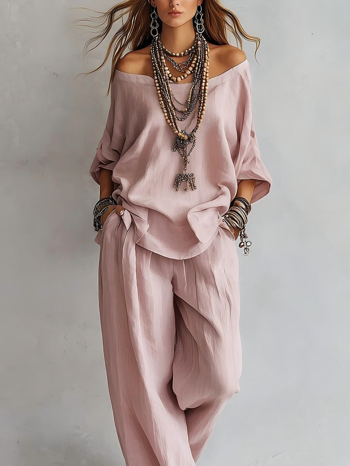 Elsie | Luxurious and Breezy Two-Piece Resort Set 3