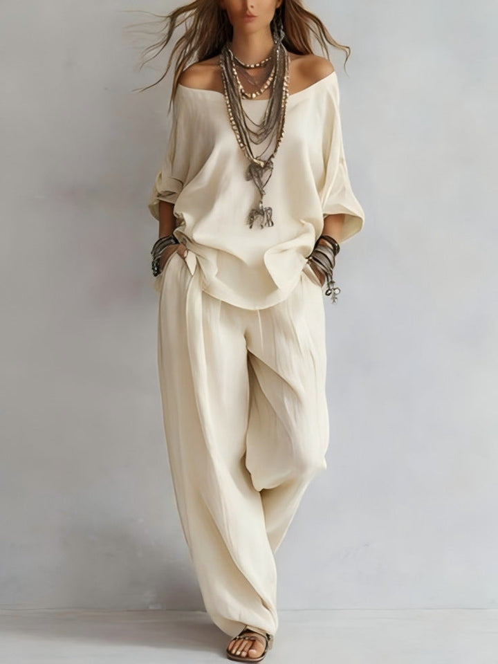 Elsie | Luxurious and Breezy Two-Piece Resort Set 4