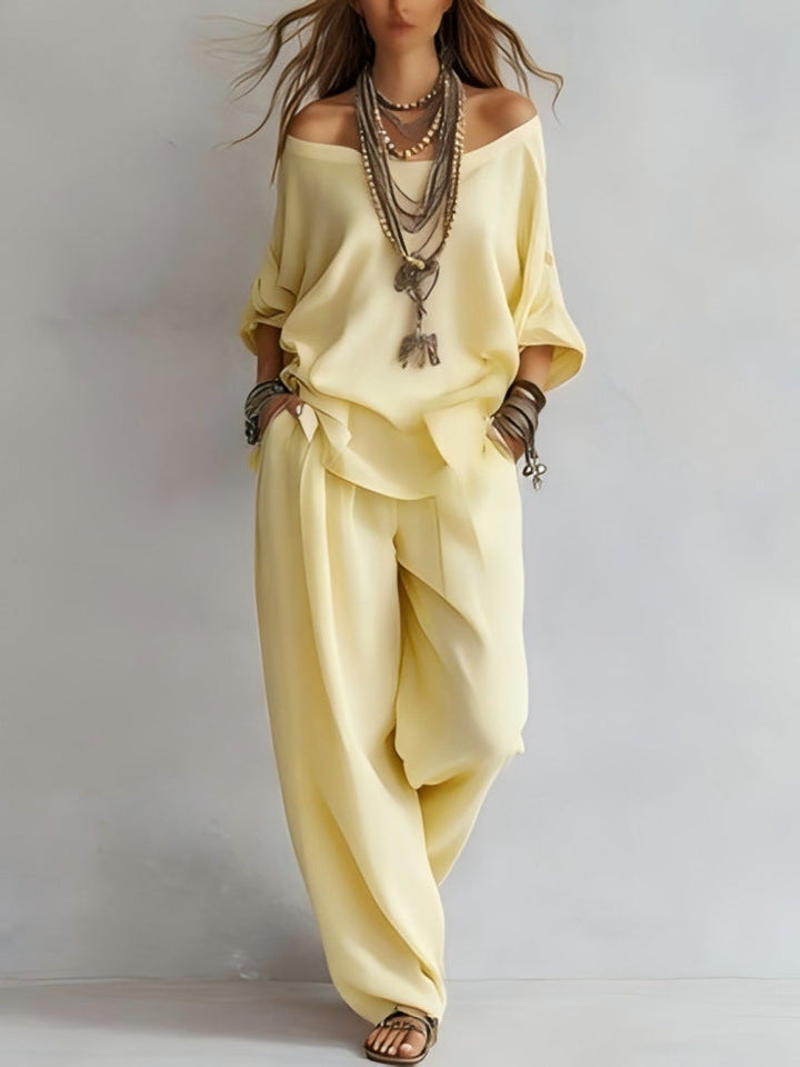 Elsie | Luxurious and Breezy Two-Piece Resort Set 5