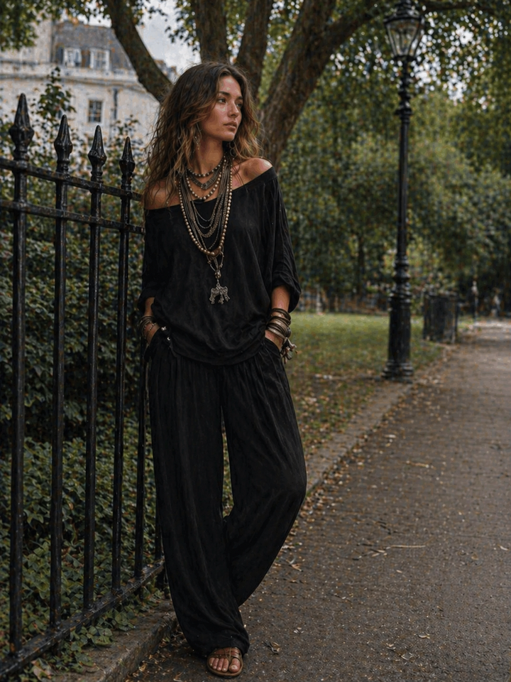 Elsie | Luxurious and Breezy Two-Piece Resort Set 6