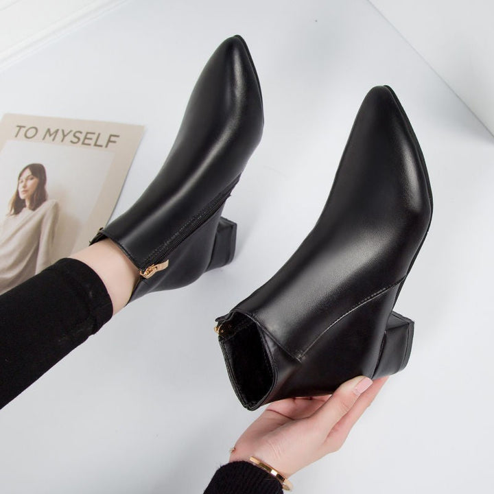 Elysia | Black Ankle Boots for Women – Elegant, Comfortable & Versatile 1