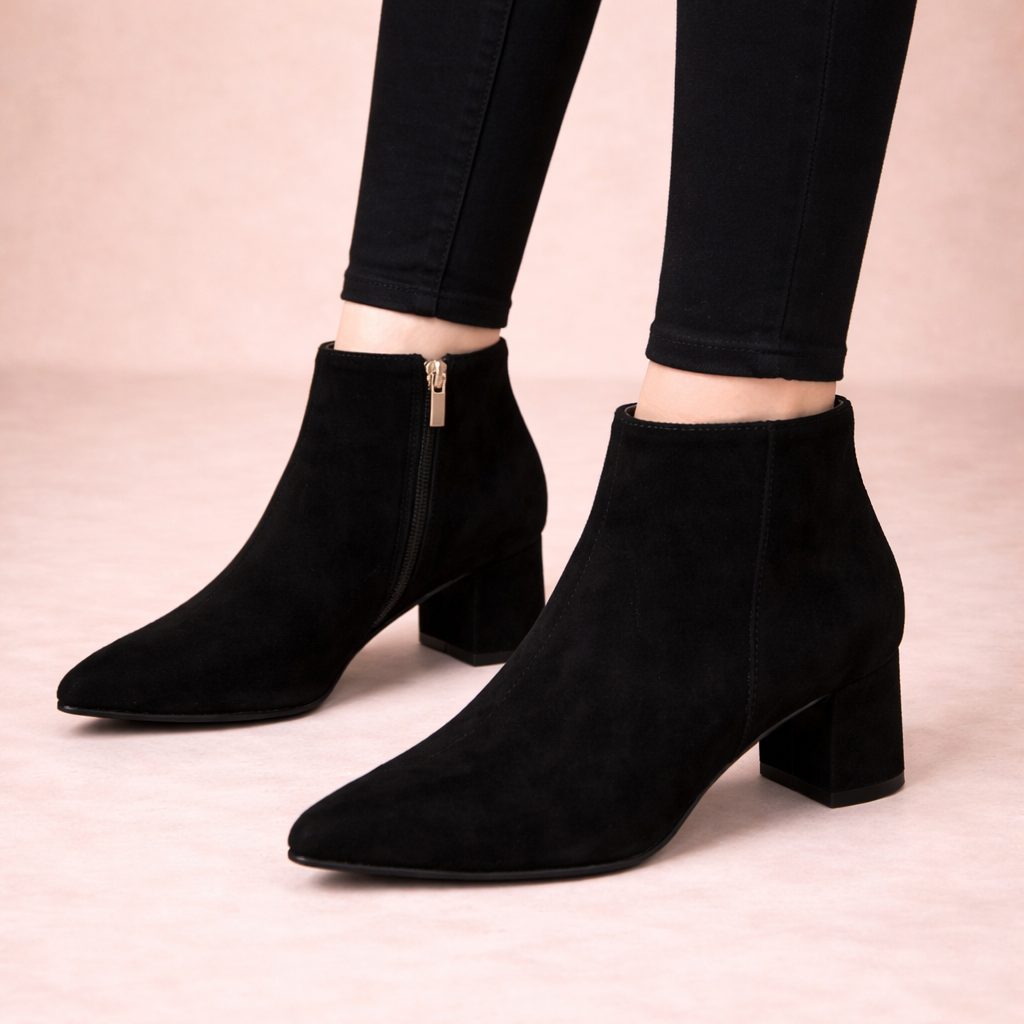 Elysia | Black Ankle Boots for Women – Elegant, Comfortable & Versatile 5