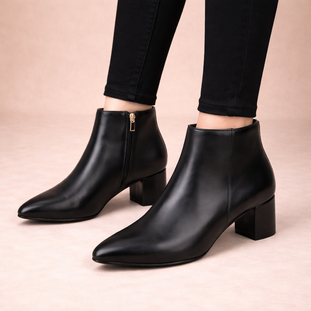 Elysia | Black Ankle Boots for Women – Elegant, Comfortable & Versatile 6