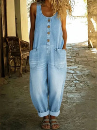 Elysia | Tuta senza maniche vintage casual