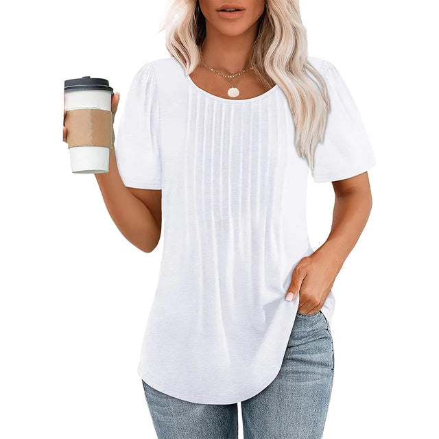 Elysia | Women's Crop Top – Elegant, Breathable & Versatile Going Out Top 12