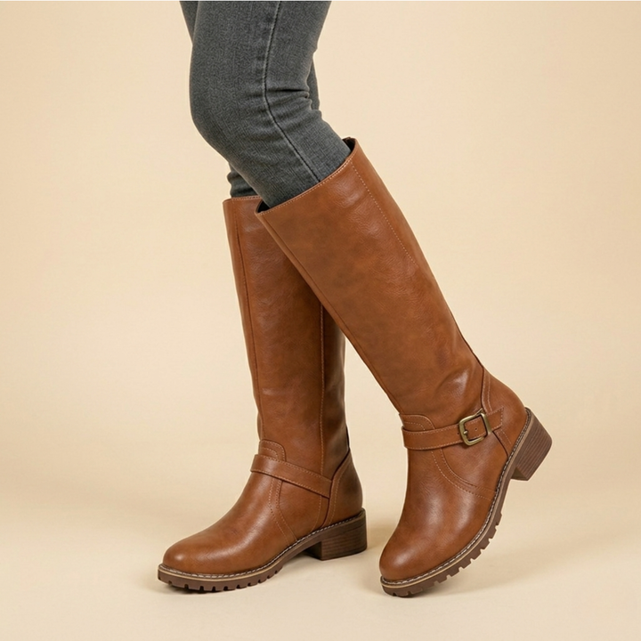 Elysia | Women's Knee High Boots – Elegant, Comfortable & Black 6