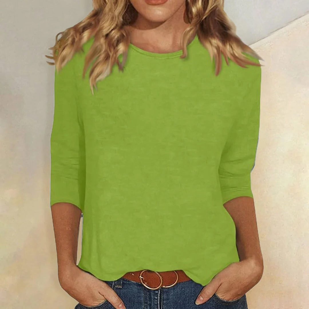 Emilia | Women's Top Blouses for Women Cotton Blend Casual Loose Fit 5