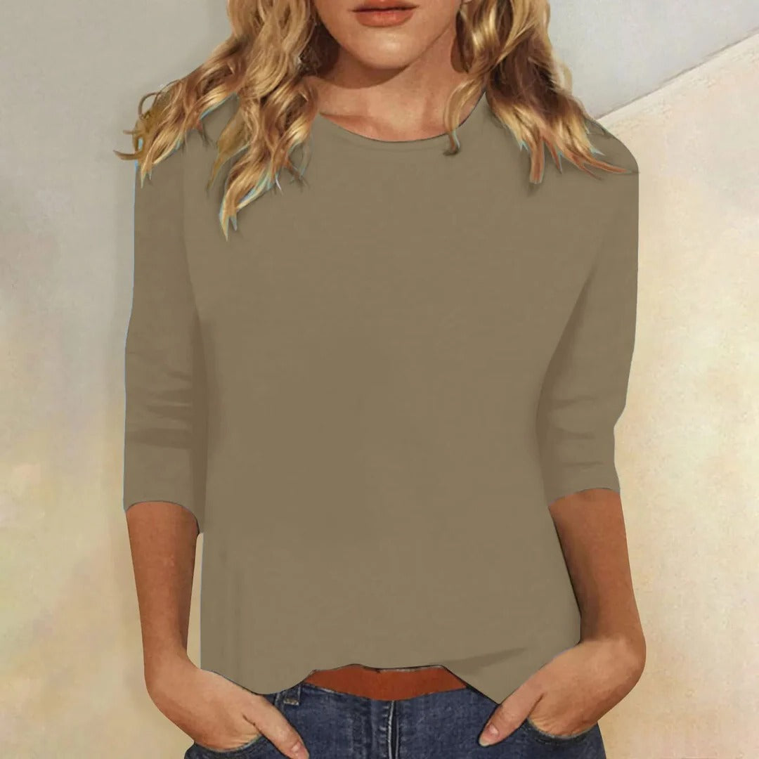 Emilia | Women's Top Blouses for Women Cotton Blend Casual Loose Fit 6