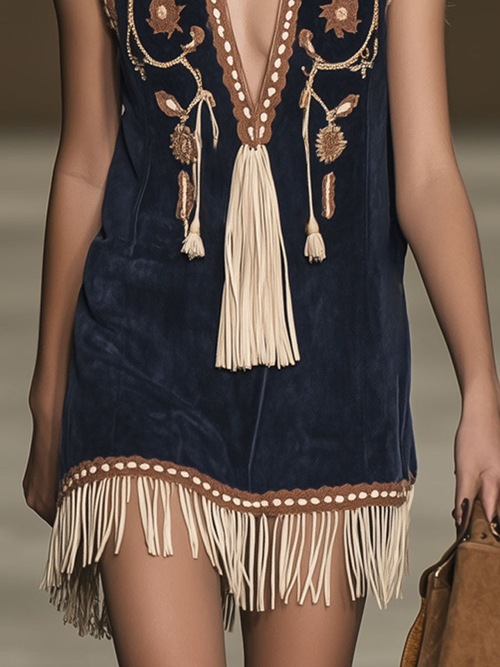 Emily | Breezy Embroidered Summer Mini Dress 4