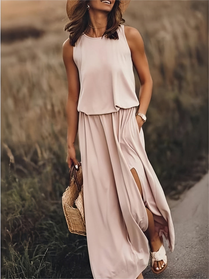 Emily | Elegant And Airy Blouson Maxi Dress 2