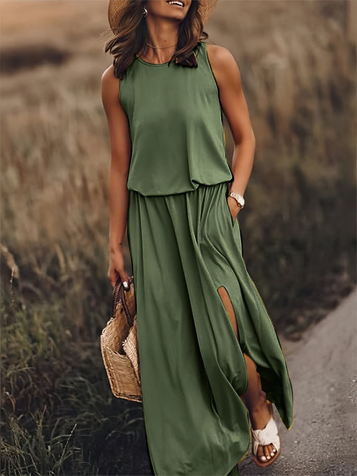 Emily | Elegant And Airy Blouson Maxi Dress 6