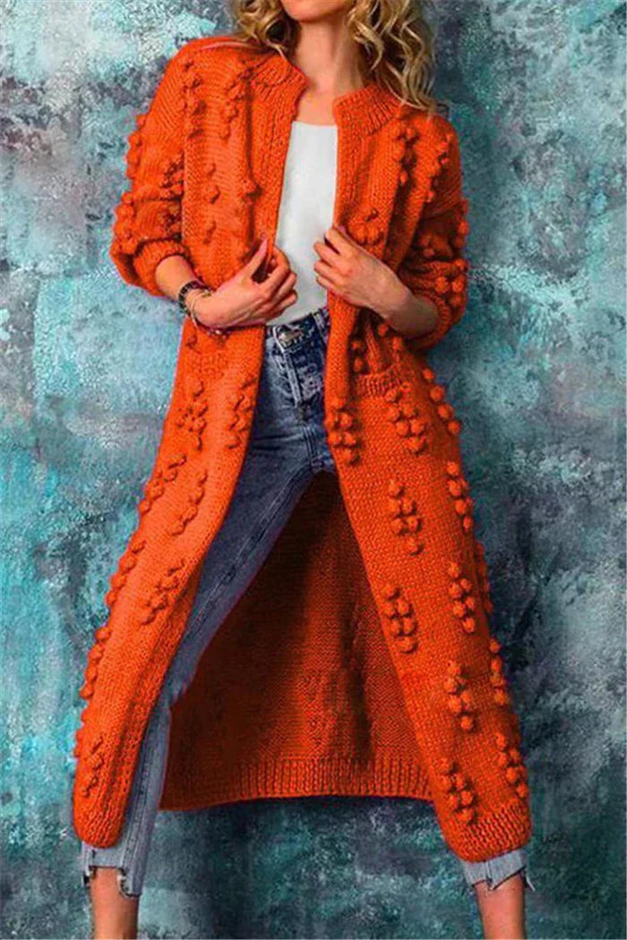 Emma | Comfortable and timeless long cardigan 4