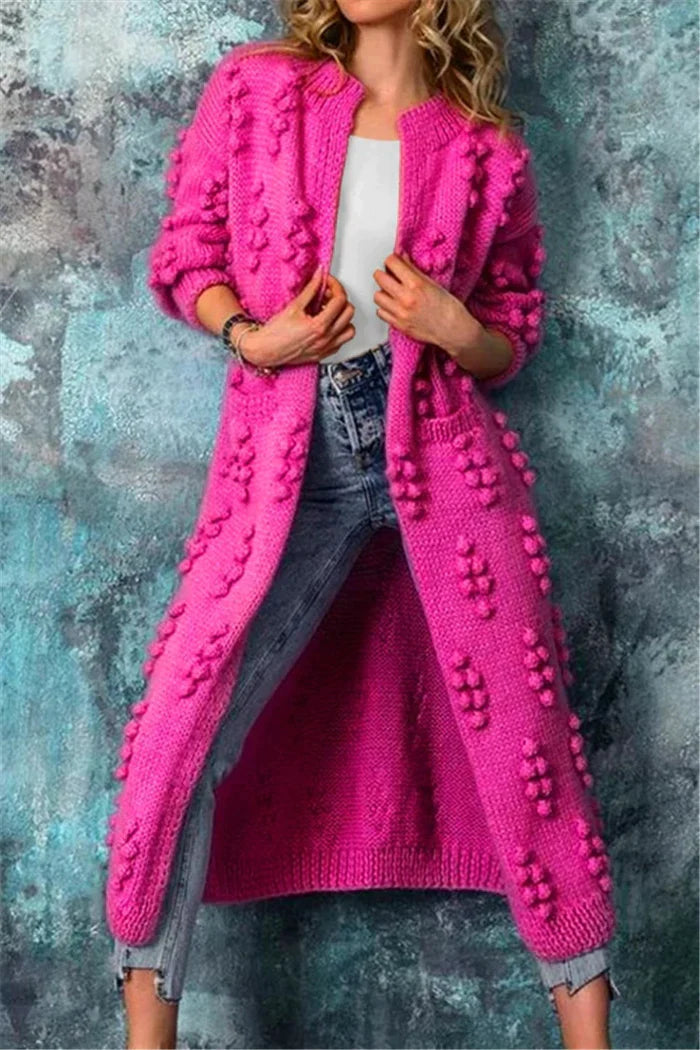 Emma | Comfortable and timeless long cardigan 7