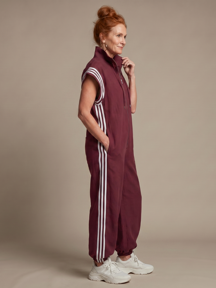 Emma | Elegant and Comfortable Tracksuit with Contrast Side Panels 1