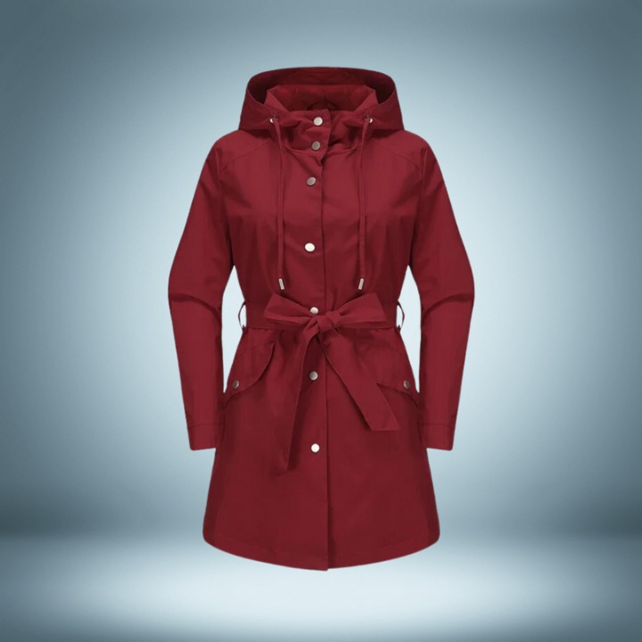 Emma | Sustainable and comfortable waterproof trench coat 4