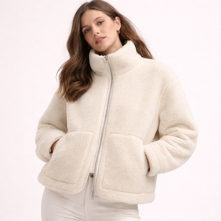 Emma | Women's Oversized Fleece Jacket Soft Warm 6