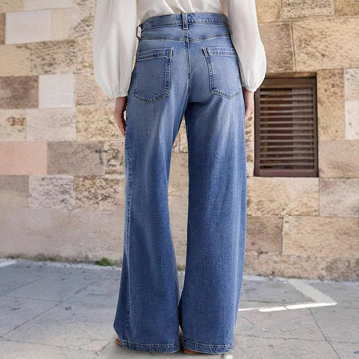 Ethel | Vintage-Inspired High-Waisted Wide-Leg Jeans 5