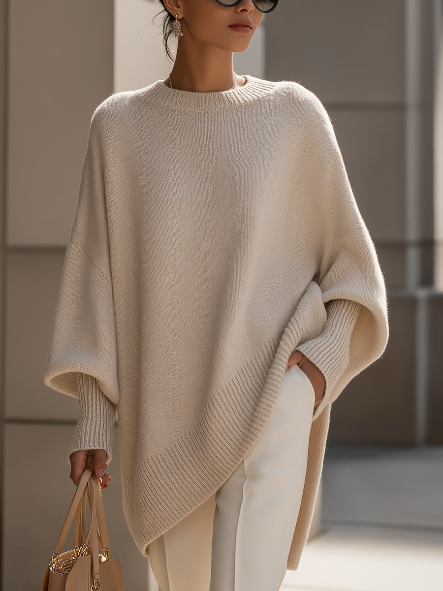 Evelyn | Cozy And Elegant Oversized Sweater 0