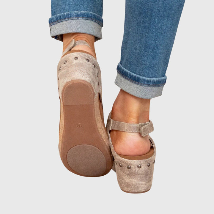 Evelyn | Elegant Orthopedic Comfort Wedge Sandals 2